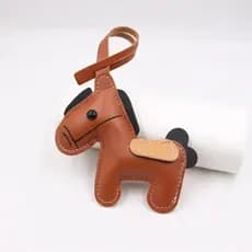 Pingente De Chaveiro De Cavalo NEXMO , Bolsa Com Design De Desenho Animado De Couro PU , Corda De Suspensão De Fixação D