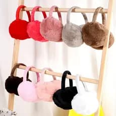 Muff Fofo Para Mulheres Protetores De Orelha Dobráveis De Pelúcia Crianças De Inverno Meninas Meninos Aquecedor De Ouvid