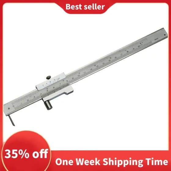 Paquímetro Marcação Vernier Caliper 0-200mm Aço Inoxidável Paralela Calibre Ferramenta De Medição