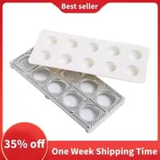 Molde De Macarrão Italiano Bandeja De Ravioli Placa Pino Bordas Quadradas Quadro Para Fixação Perfeita E Forma Grande Fa