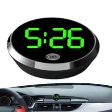 Relógio De Painel De Carro  , Mini Digital Ativado Por Toque , Luminoso Mudo Simples E Inovador