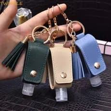 TWINKLEO Suporte Desinfetante Para As Mãos , Portátil , Lavagem Das gel , Garrafa De Armazenamento , Chaveiro Com Borlas