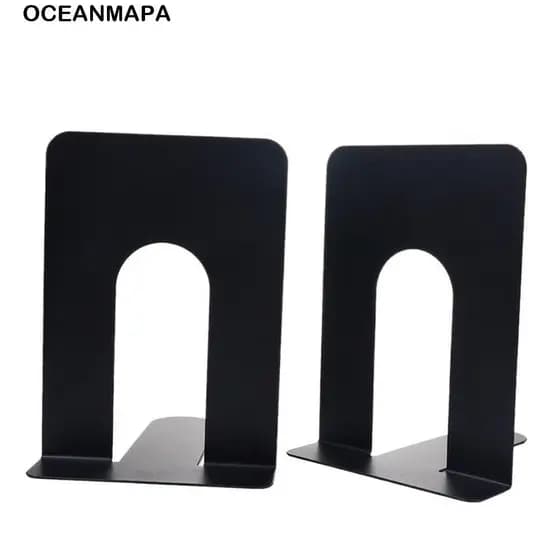 Suporte De Livro De Ferro OCEANMAPA , Suportes De Mesa Em Forma De L INS , Display Simples E Durável Minimalista