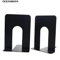 Suporte De Livro De Ferro OCEANMAPA , Suportes De Mesa Em Forma De L INS , Display Simples E Durável Minimalista