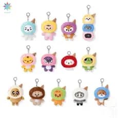 Chaveiro Com Capuz De Sorvete De Desenho Animado-Mini Bolsa Adolescente Estilo Matryoshka