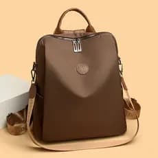 Mochila de pano Oxford grossa feminina multifuncional mochila de viagem de grande capacidade bolsa escolar de estudante
