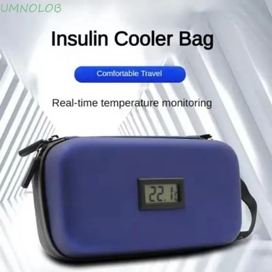Refrigeradores De Insulina UMNOLOB , Saco De Armazenamento Com Isolamento Térmico Display LED , Monitoramento De Tempera