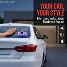 Luz Solar Sem Fio Para Carro UMNOLOB Demon Eye , Criativa Decorativa Olhos