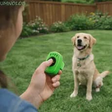 Clickers De Treinamento De Polegar Para Cães UMNOLOB , Sem Bateria , Treinador Leve Animais De Estimação , Mini Anel De