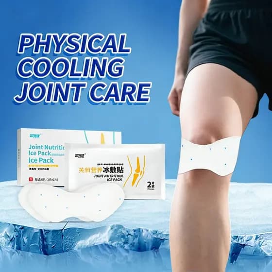 NEENCA 1 Pçs Pasta De Gelo Conjunta Esportes Adulto Fitness Joelho Especial Remendo De Longa Duração Hidrogel Ferramenta