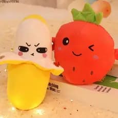 Brinquedo De Pelúcia De Frutas PEWANYDI , Metrônomo Criativo De Indução Macias , Boneca Recheada De Ritmo Musical Estrid