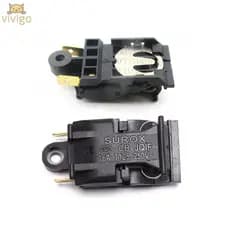Kit De Interruptor De Termostato 2PCS 16A 250V Para Controle De Detecção De Temperatura De Chaleira De Vapor