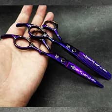 Wingsbro 6.7 JP440C Tesoura De Desbaste Para Corte De Cabelo Conjunto De Tesouras De Cabeleireiro Profissional Barbeiro