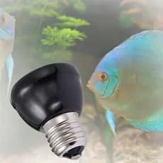 Lâmpada Aquecedora Para Animais De Estimação Material Cerâmico Mantendo Quente Preto 25/50/75/100W De Aquecime