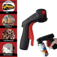 Alça De Pintura Em Spray Com Gatilho Para Frasco De Tinta Punho De Pistola De Plástico Tipo