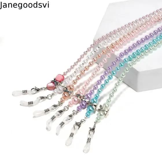 Cordão Para Óculos De Sol JANEGOODSVI , Corrente De Imitação De Anti-Perda , Queda