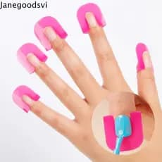 JANEGOODSVI 26pcs Protetor De Unha Para Pintar Sem Borrar Cuidados Com As Unhas Guia Para Pintar Unhas