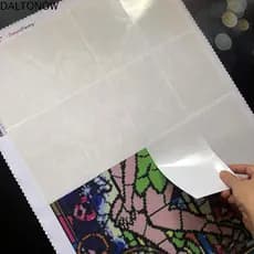 DALTONOW Ferramentas De Pintura Diamante Dupla Face Antiaderente Tamanho A6 DIY