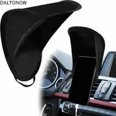 Guarda-Sol Para Celular De Carro DALTONOW , Chuva De Tecido Revestido De Prata De Tamanho Compacto , Resistente Ao Desga