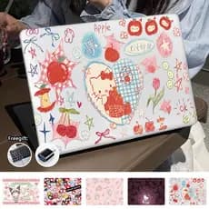 Capa De Impressão Kitty Para 2026 Macbook Neo A3404 M5 Air13 A3449 Air15 A3448 Pro14 M5 A3434 M4 A3401 Pro13 M2 M1 A2338