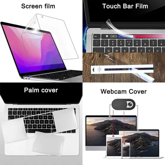 2026 Novos Acessórios Para Laptop Macbook Neo A3404 Air13 M5 A3449 M4 A3240 Air15 M5 A3448 Pro14 M5 Pro13 M2 M1 A2338 Ai