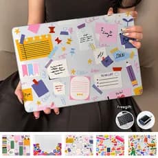 Capa De Impressão De Nota Pegajosa Fofa Para 2026 Macbook Neo A3404 Air15 M5 A3448 Air13 M5 A3449 M4 A3240 Pro14 M5 A343