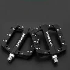 ROCKBROS Ciclismo MTB Bicicleta Pedais Ultraleve Rolamentos De Vedação Náilon Molibdênio Durável Ampliar Área Peça Da