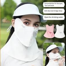 PGM Golfe Proteção Solar Máscara Facial Feminino À Prova De Sol Ao Ar Livre Viseira Esportes Pescoço Gaiter Rosto Respir