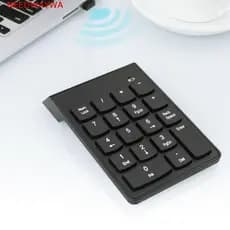 Teclado Sem Fio NEEDWAYWA , Mini Digital 2.4G Com Design Fino , Numérico Ergonômico