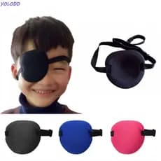 Yoloqx Tapa-Olho Único , Capa Ajustável E Respirável Para Olhos Únicos , Máscara Macia Ambliopia 3D