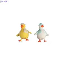 YOLODD Brinquedo De Aperto De Ascensão Lenta , Recuperação Em Forma De Pato Animal Alívio De Estresse De Desenho Animado