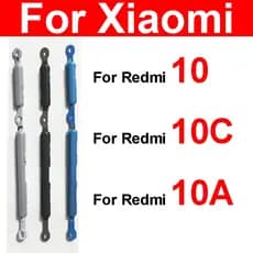 Botão Lateral Liga/Desliga Para Xiaomi Redmi 10 10A 10C , Controle De Volume , Teclas Laterais , Substituição