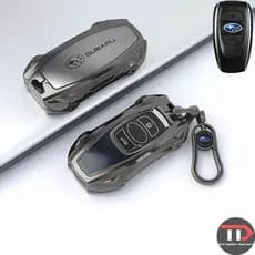 Capa de chave de carro em liga de zinco Subaru adequada para XV/Forester/BRZ/Aohu/Legacy/Asahi Leopard