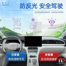 Geely EX2 tapete à prova de luz Console central instrumento protetor solar acessórios de decoração Interior do carro ded