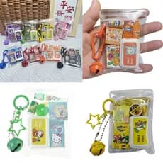 zzz Chaveiro De Resina Em Miniatura , Estilos Variados , Caixa Aleatória , Surpresa , Resistente , Pingente De Telefone