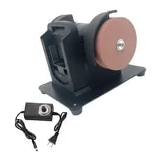 zzz Mini Moedor Afiar Máquina De Lixar Para Ferramenta 18V Inclui Rodas Grossas E Finas Perfeitas Casa Oficina U