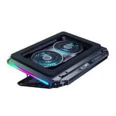 Almofada De Resfriamento Universal Para Laptop zzz Com Tecnologia De Overclocking De Fluxo De Ar De 15 Vezes