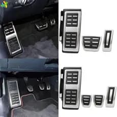 MAYSHOWX1 Pedais Para Carros Anti-Derrapante Skoda VW golf 7 8 Conjunto De Capa Pés
