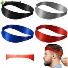 MAYSHOW Modelo de Barbear Faixa de Cabeça Portátil Guia Curva de Corte para Decote Barba Cabelo Profissional
