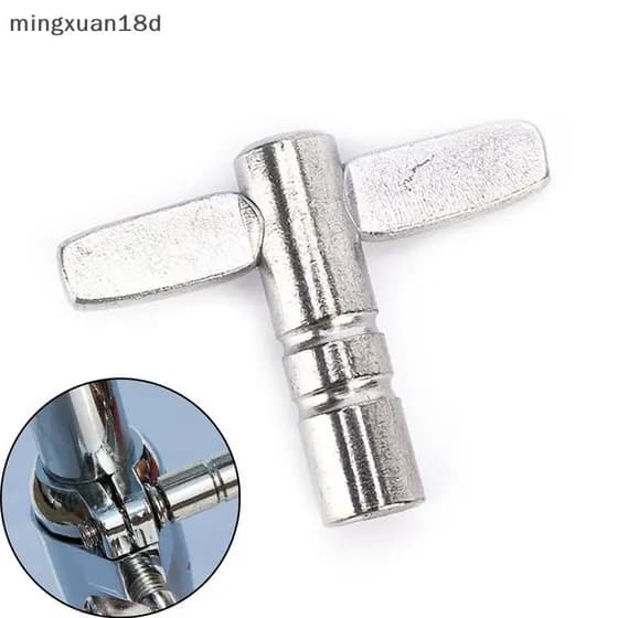 ming Baquetas De Metal Para Afinação De Pele , Afinador De Chave , Soquete Quadrado Sólido , Ferramenta Durável [COD]