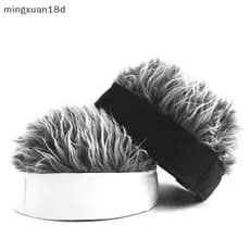 ming 1 Peça Gorro Hip Hop Novidade Com Cabelo Falso Espetado Engraçado Retrô Curto Melão [COD]