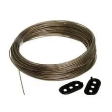 Corda De Aço Pvc varal 20 Metros