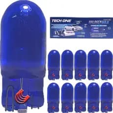 Kit com 10 Lampadas T10 Pingo Pingão W5W 12v Halogena Para Carro Automotiva 12v