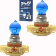 Kit com 2 Lampadas H16 PSX24W Halogenas Original para Carro Automotiva 12v 8500K