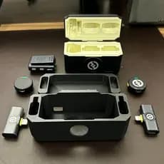 Case Anti Impacto Estojo 3D para Microfone Lark M2 Hollyland Duo