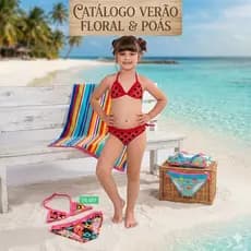Biquini Infantil Babadinho Menina bebe tendência Moda Tiktok Praia Piscina