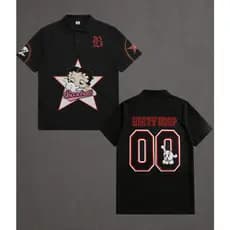 Camisa Polo Betty Boop Feita em Piquet