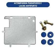 Suporte Protetor De Placa Para Motocicleta Modelo Novo de Ferro