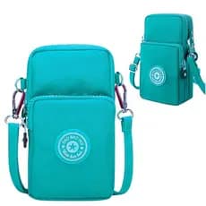 Bolsa feminina shoulder Bag Mini Pochete Transversal Porta Cartão Celular Moeda
