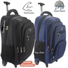 Mochila Rondinha Impermeável Reforçada Unisex Escola Trabalho Resistente